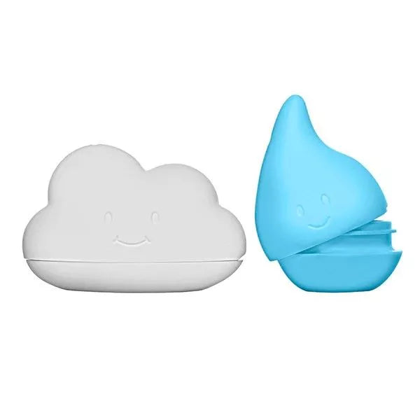 Cloud and Droplet Bath Toys by Ubbi