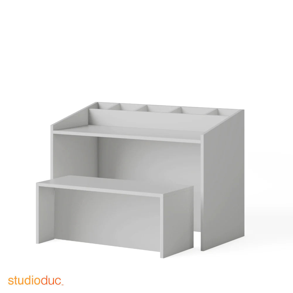 Indi Art Desk With Seat by Studio Duc