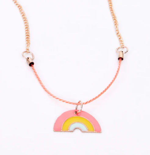 Enamel Rainbow Necklace by Meri Meri