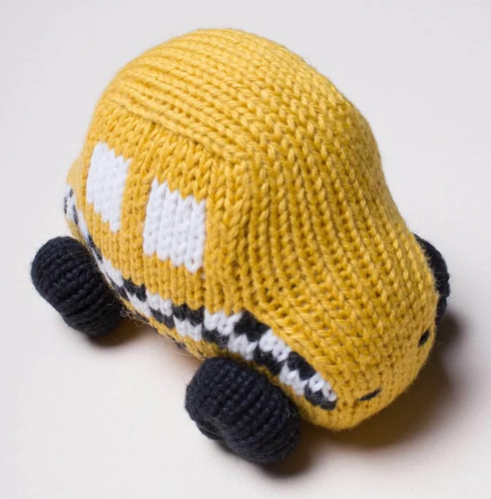 Taxi Rattle Toy by Estella