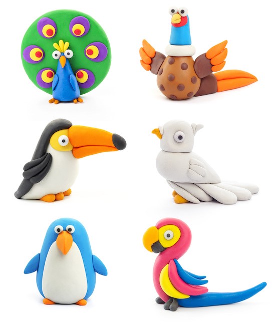 Hey Clay Birds by Fat Brain Toys