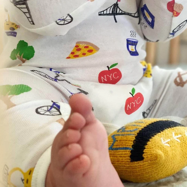 Organic Big City Baby Romper - Babesta