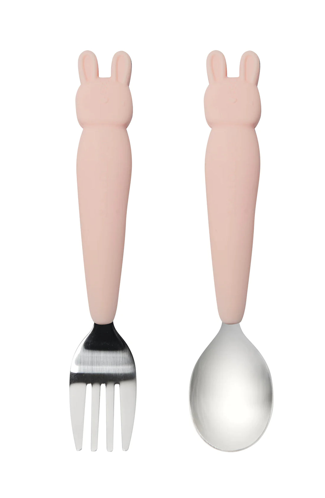 Bunny Kids Spoon and Fork Set by Loulou Lollipop