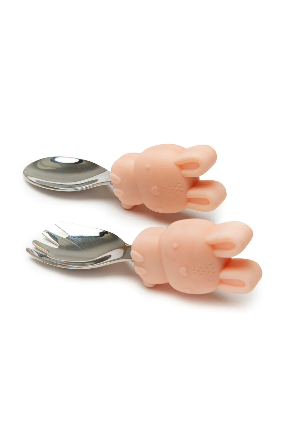 Bunny Learning Spoon and Fork Set by Loulou Lollipop
