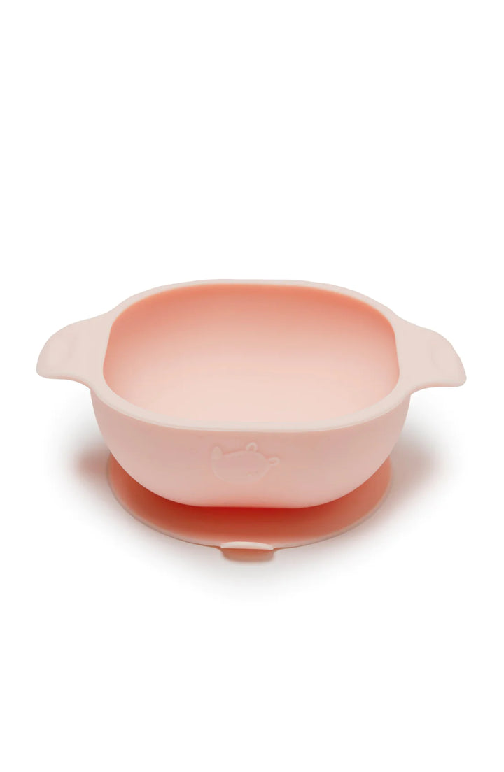 Silicone Snack Bowl in Pink by Loulou Lollipop