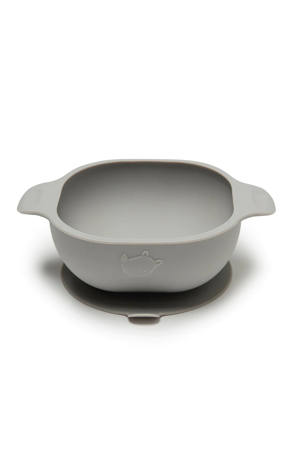 Silicone Snack Bowl in Silver by Loulou Lollipop