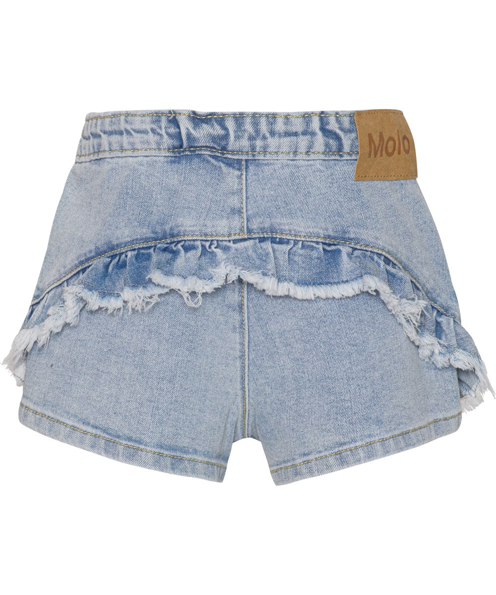 Agnetha Stone Bleached Shorts by Molo