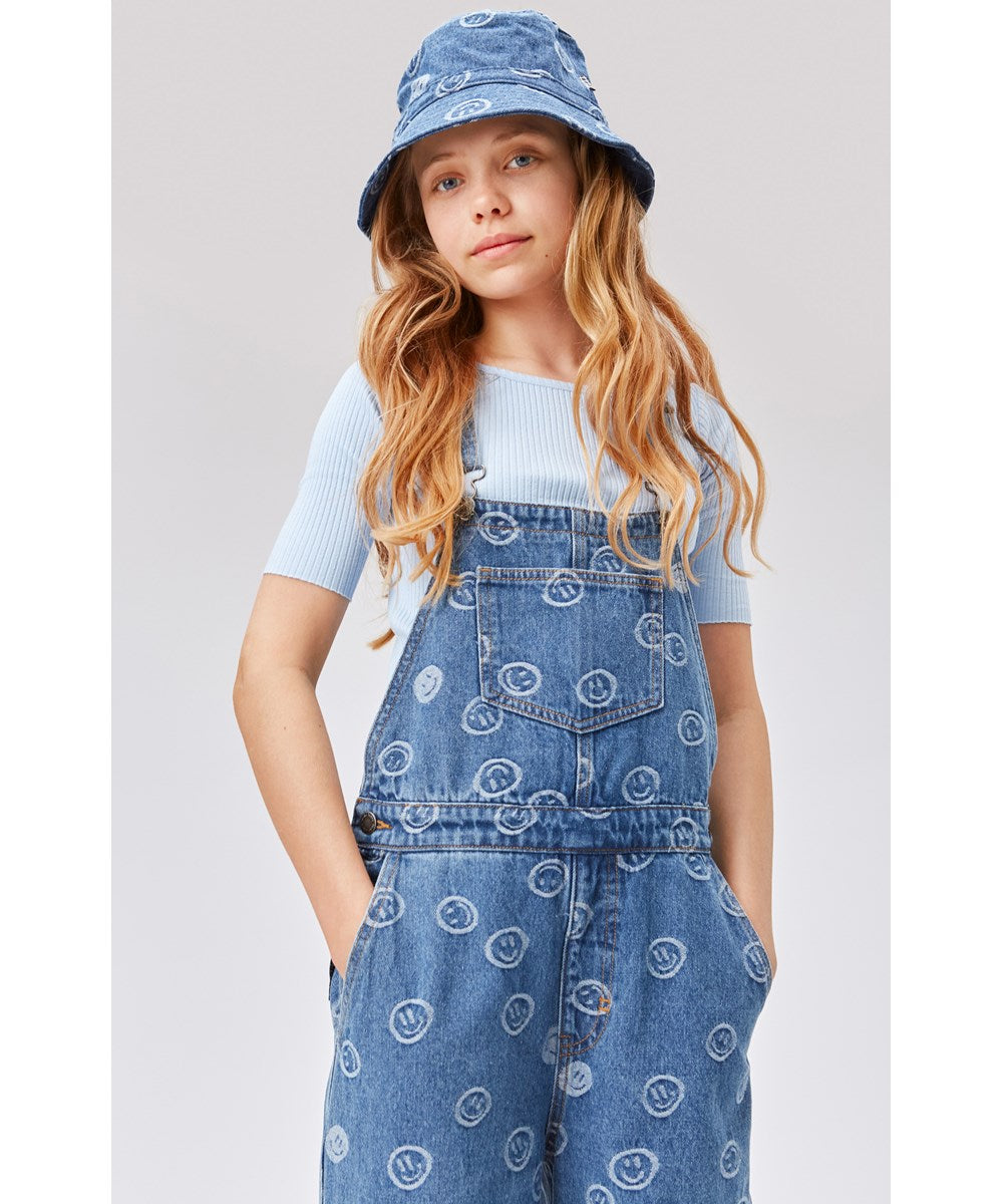 Spark Blue Happiness Overalls by Molo