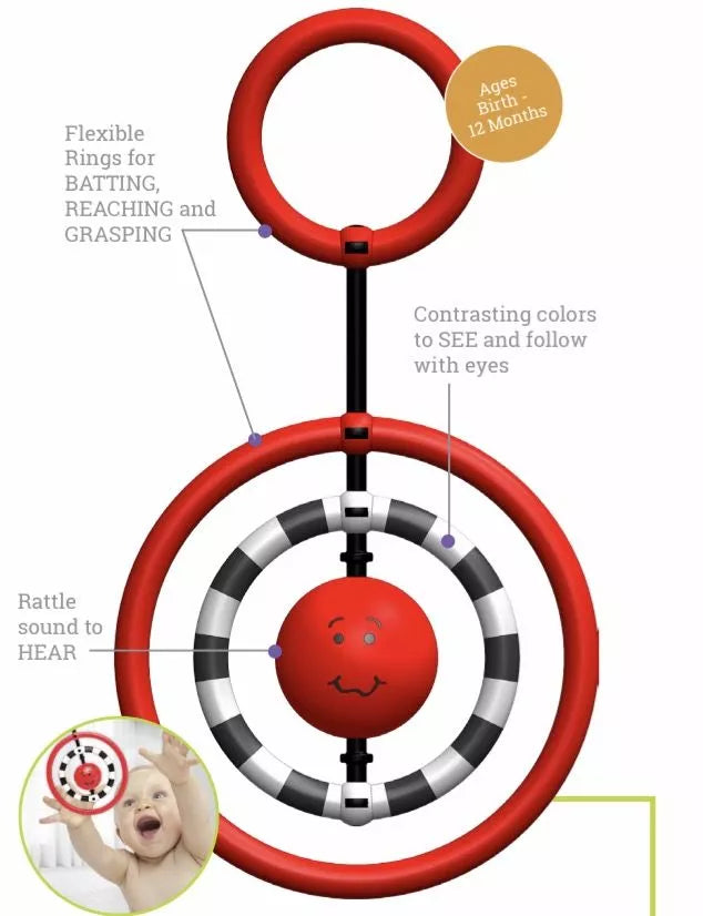 NogginRings Rattle by SmartNoggin