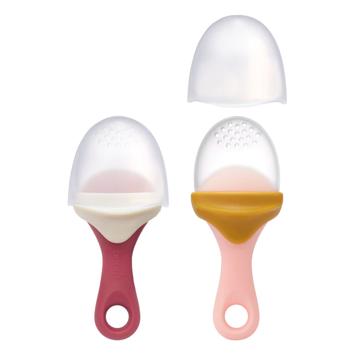 Pulp 2-pack silicone feeder by Boon