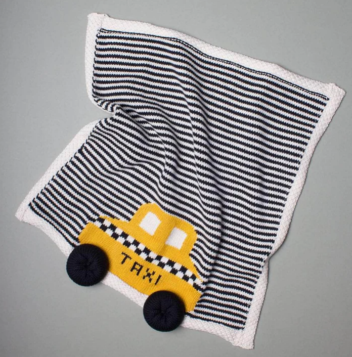 Taxi Security Blanket by Estella