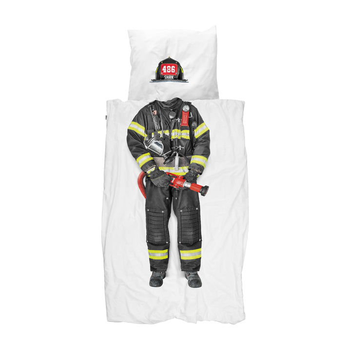 Firefighter Duvet Cover Set by Snurk